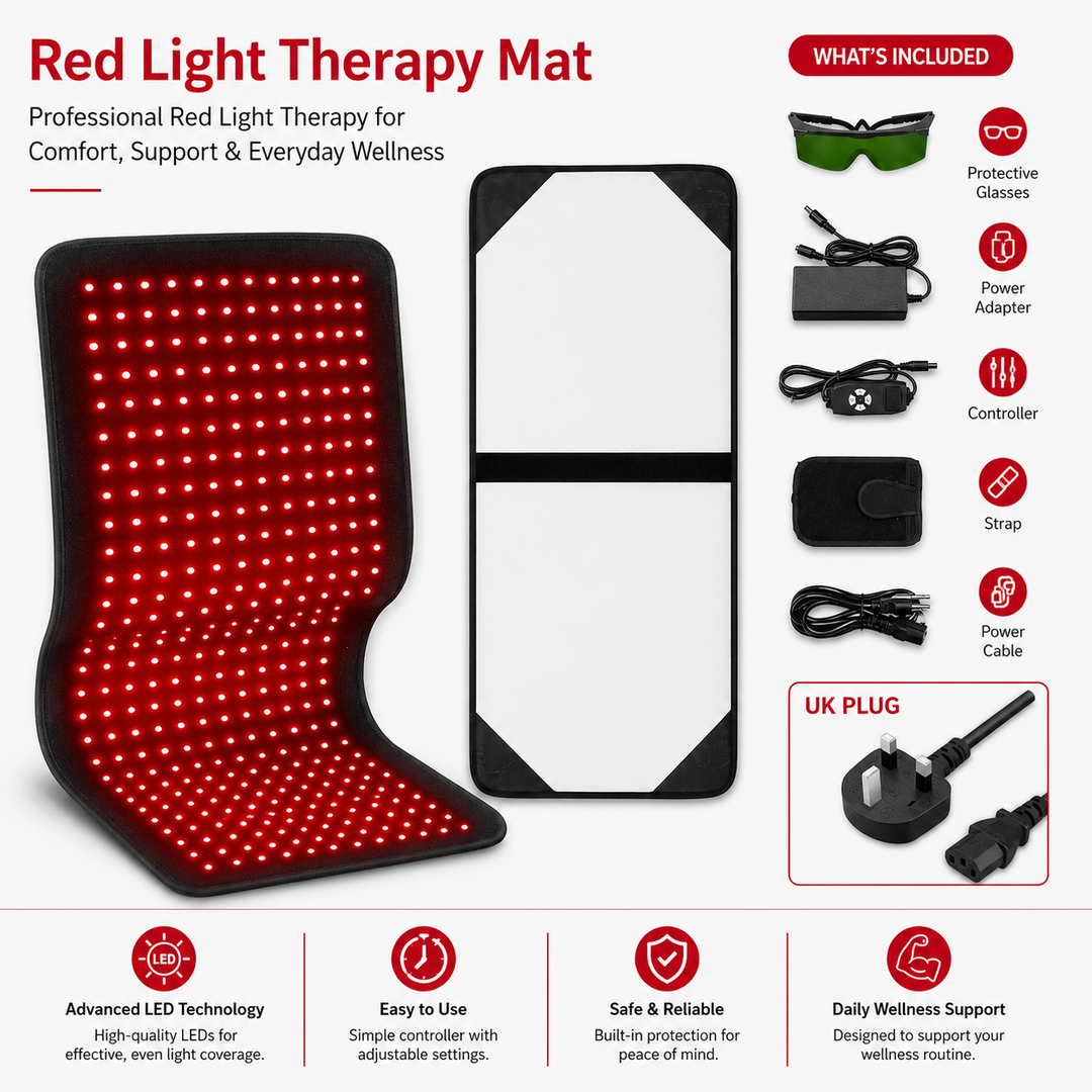 Premium Red Infrared Therapy Belt 660nm 850nm LED Light Wrap 360 LEDs Wearable Heating Pad Muscle Joint Relief Recovery Slimming Waist Belt