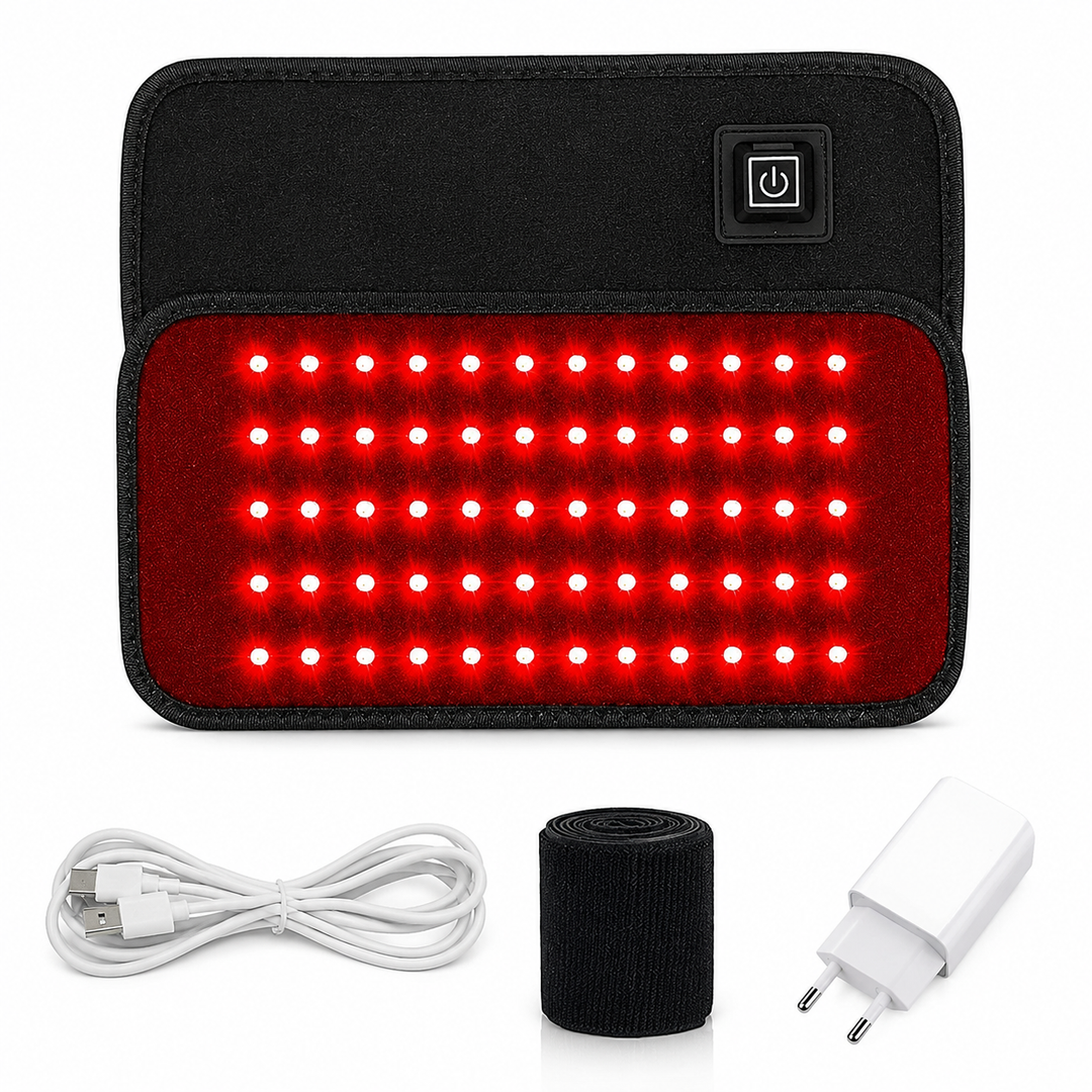 Premium Red Light Therapy Belt 660nm 850nm Infrared Light Therapy Wrap Back Waist Joint Muscle Recovery Pain Relief Body Therapy Device Home Use
