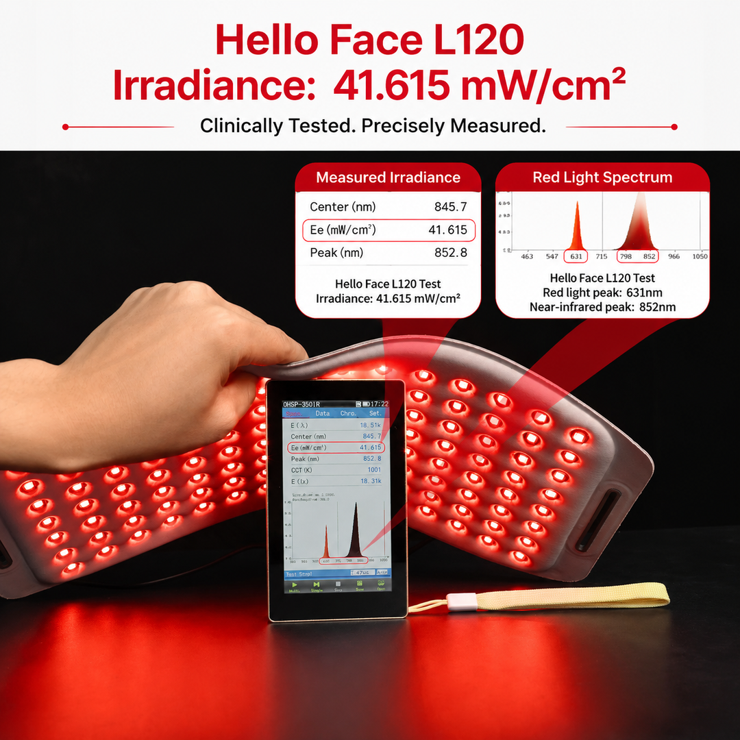 Premium Red Light Therapy Belt 660nm 850nm Infrared Light Therapy Wrap for Pain Relief Muscle Recovery Joint Support Cordless Rechargeable Device