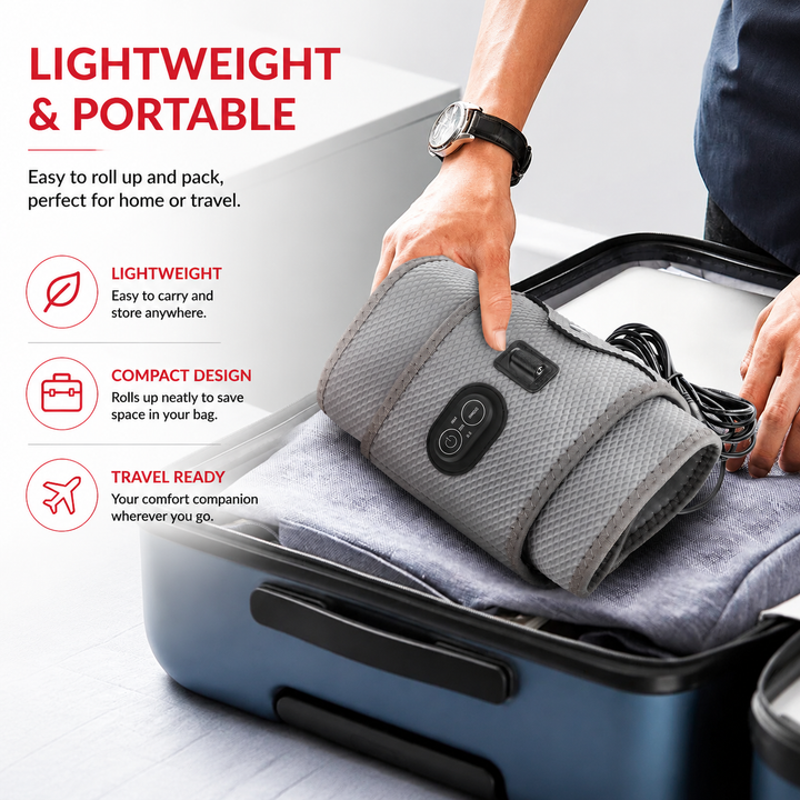 Premium Red Light Therapy Belt 660nm 850nm Near Infrared Waist Wrap for Lower Back Lumbar Pain Relief Muscle Recovery Cordless Wearable Device