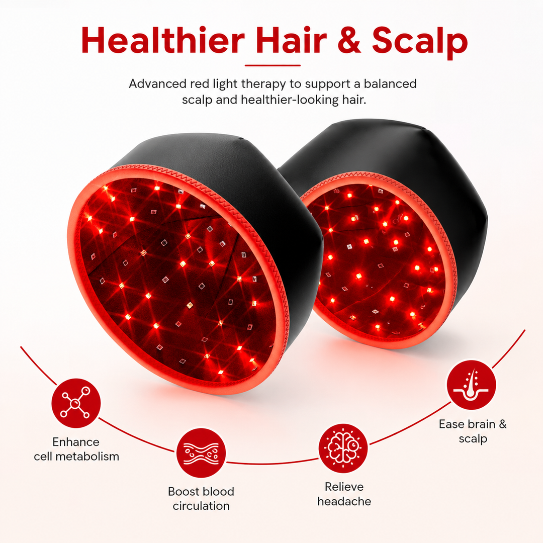Premium Red Light Therapy Hair Growth Hat 660nm 850nm LED Hair Regrowth Cap 120 LEDs FDA Cleared Cordless Scalp Treatment Device for Thinning Hair Care
