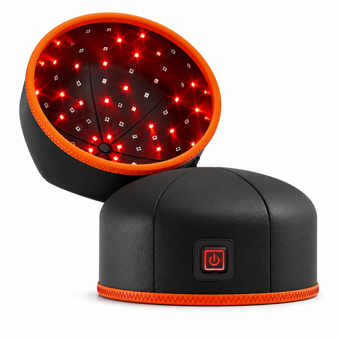 Premium Red Light Therapy Hair Growth Hat 660nm 850nm LED Hair Regrowth Cap 120 LEDs FDA Cleared Cordless Scalp Treatment Device for Thinning Hair Care