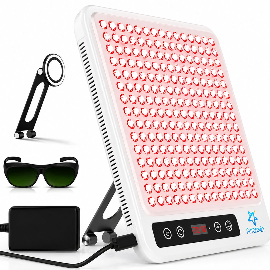 Premium Red Light Therapy Panel 660nm 850nm Near Infrared Light Therapy Lamp for Face Body Skin Care Wellness Pain Relief Home LED Therapy Device