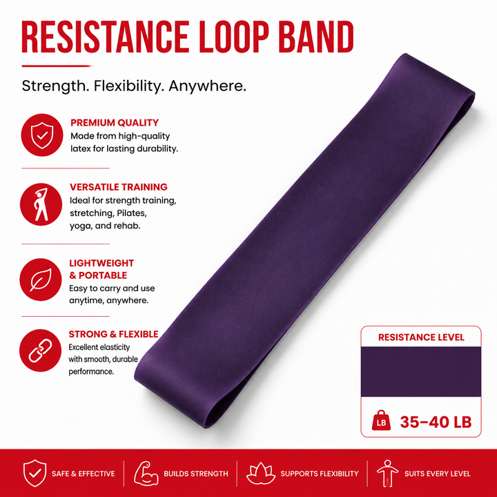 Premium Resistance Bands Set 5 Levels Yoga Fitness Bands Natural Latex Elastic Training Bands Full Body Workout Pilates Strength Training Home Gym Travel Use