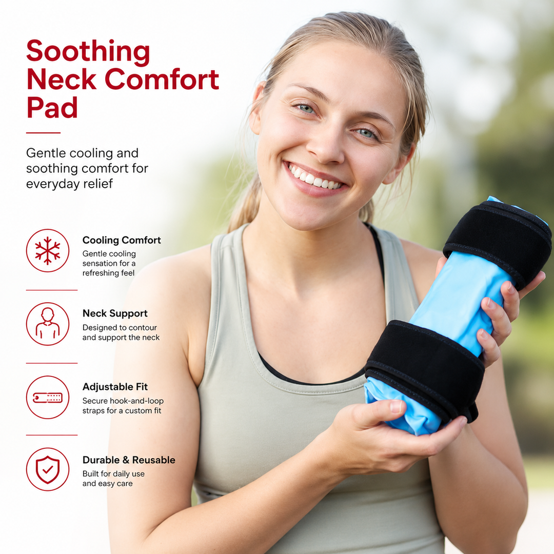 Premium Reusable Knee Ice Pack Wrap Hot Cold Therapy Gel Knee Support for Sprains Injuries Full Coverage Adjustable Straps Recovery Tool Use