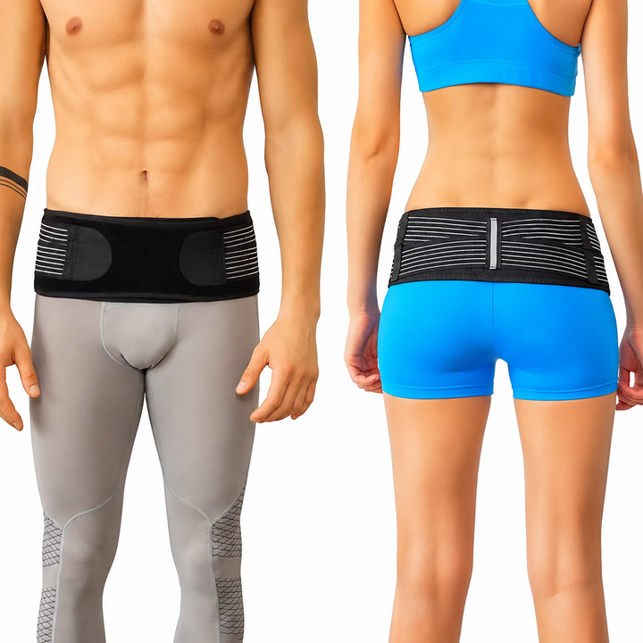 Premium SI Belt Adjustable Sacroiliac Hip Brace Pelvic Support Belt Lumbar Hip Support 76–114cm Compression Belt Home Work Daily Use Comfort