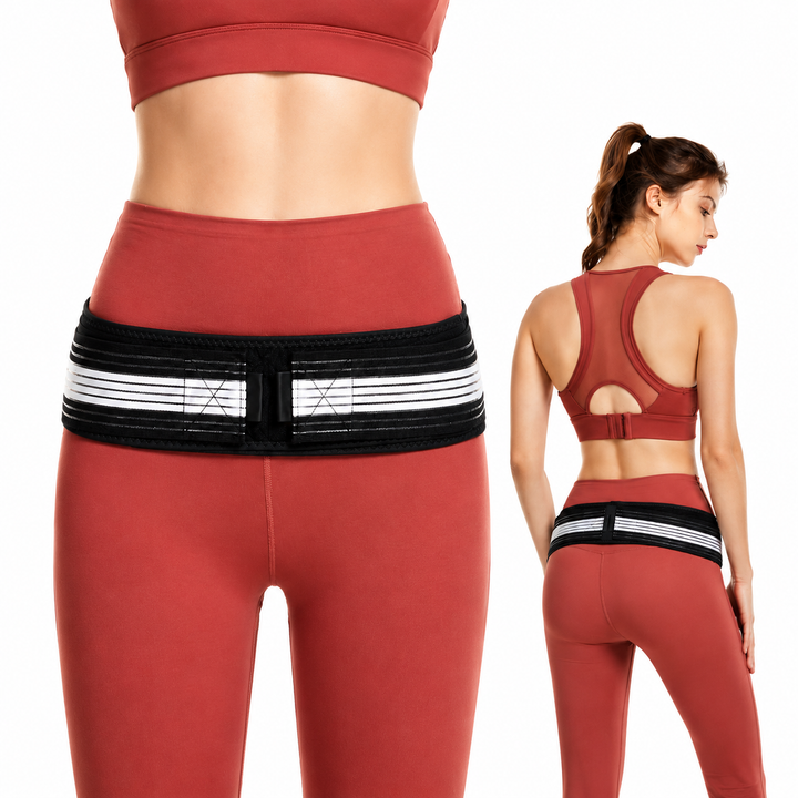 Premium Sacroiliac Hip Brace for Lower Back Pain Relief Adjustable SI Belt for Sciatic Nerve Pelvic Lumbar Hip Support 76-114cm 30-45in