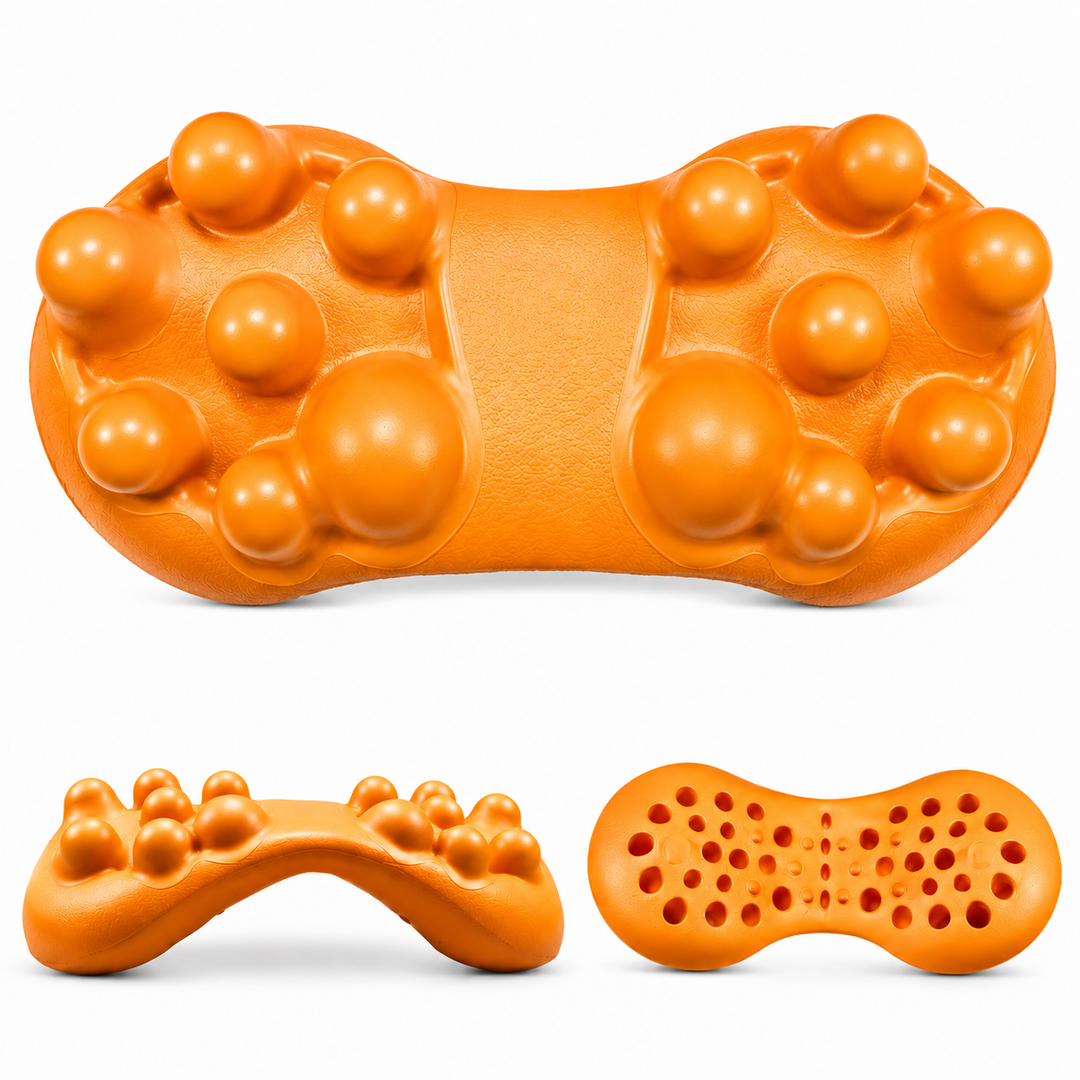 Premium Sciatica Massager Deep Tissue Myofascial Release Hip Lower Back Trigger Point Tool Glute SI Joint Pelvic Psoas Pain Relief Portable Muscle Support