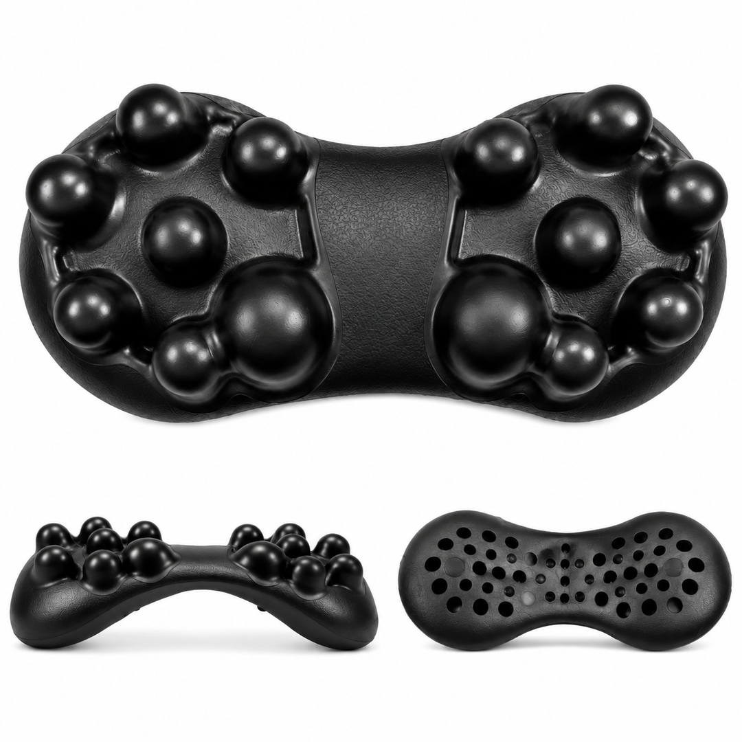 Premium Sciatica Massager Deep Tissue Myofascial Release Hip Lower Back Trigger Point Tool Glute SI Joint Pelvic Psoas Pain Relief Portable Muscle Support