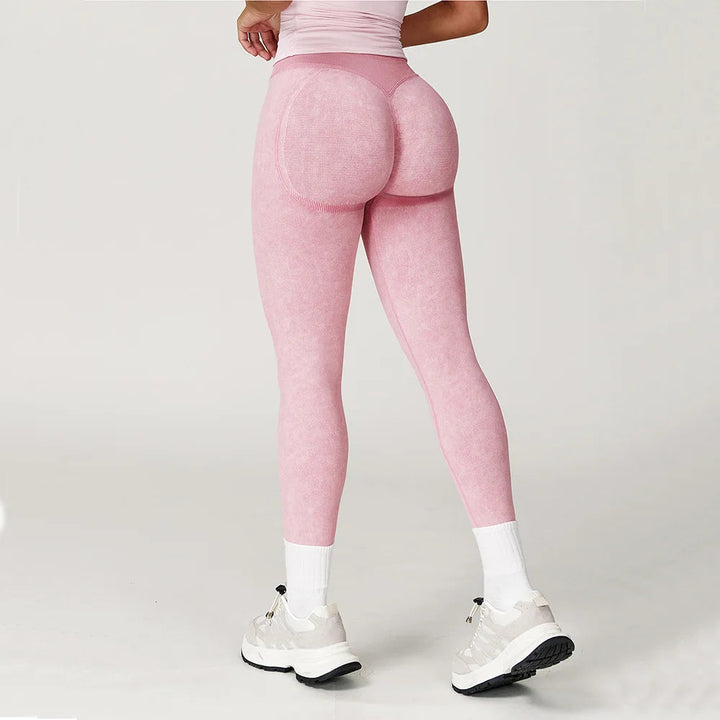 Premium Seamless Yoga Leggings for Women High Waisted Ribbed Workout Leggings Stretch Compression Fitness Activewear Gym Running Training Pants