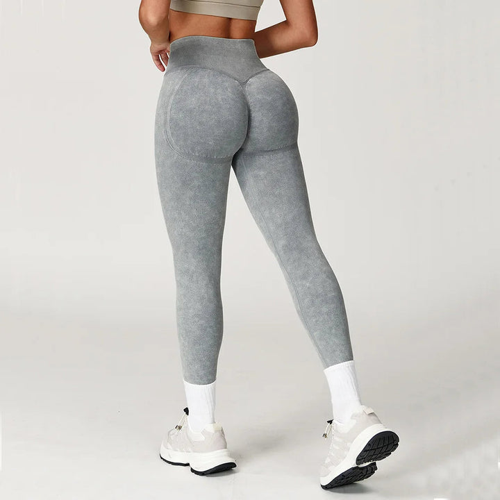 Premium Seamless Yoga Leggings for Women High Waisted Ribbed Workout Leggings Stretch Compression Fitness Activewear Gym Running Training Pants