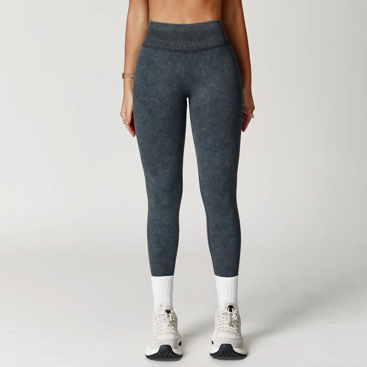 Premium Seamless Yoga Leggings for Women High Waisted Ribbed Workout Leggings Stretch Compression Fitness Activewear Gym Running Training Pants