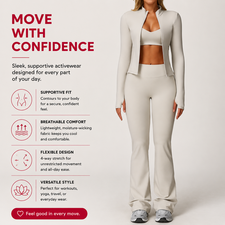 Premium Seamless Yoga Set for Women Long Sleeve Sports Bra and Leggings Workout Set Breathable Stretch Activewear Compression Fit Gym Training Outfit