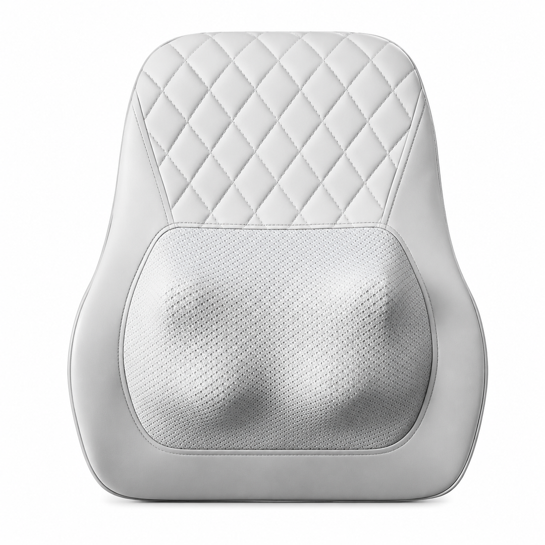 Premium Shiatsu Neck and Back Massager Electric 3D Kneading Massage Pillow for Neck Back Lumbar Pain Relief Home Office Portable Relaxation Device
