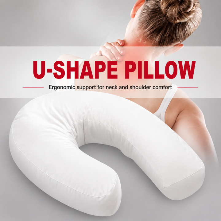 Premium Side Sleeping Pillow Neck Support Pillow Cotton Pregnancy Pillow Ergonomic Sleep Cushion Breathable Home Travel Daily Use Comfort Support Pillow
