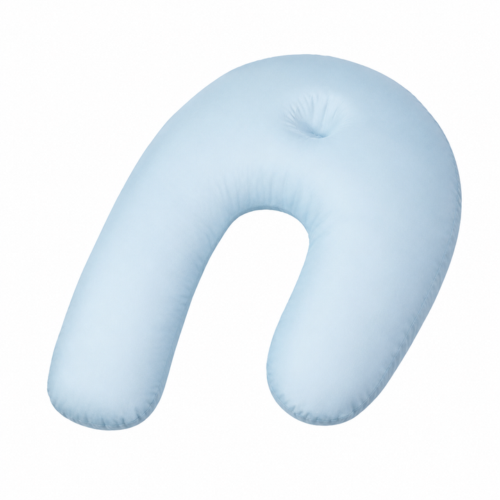 Premium Side Sleeping Pillow Neck Support Pillow Cotton Pregnancy Pillow Ergonomic Sleep Cushion Breathable Home Travel Daily Use Comfort Support Pillow