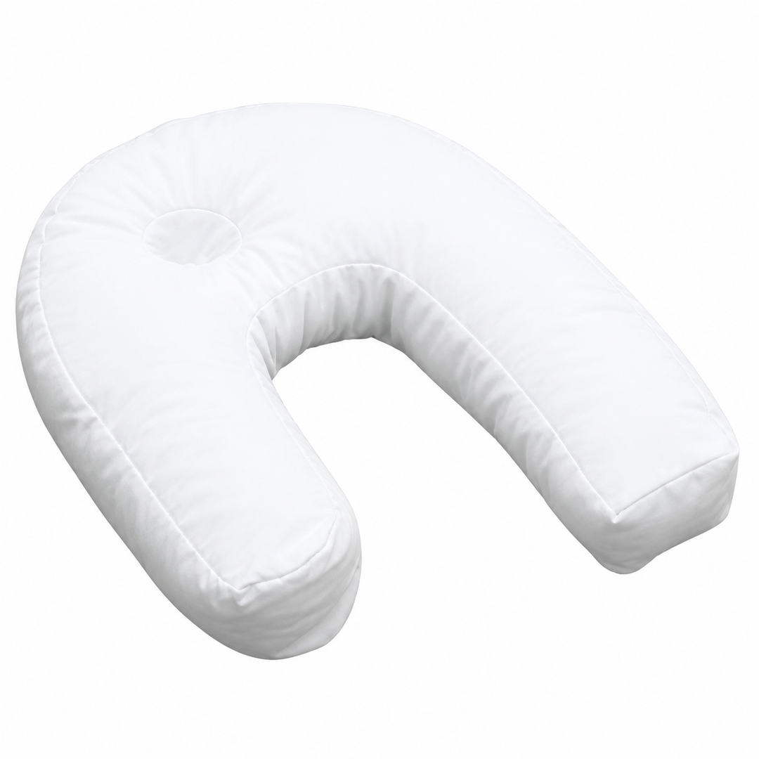 Premium Side Sleeping Pillow Neck Support Pillow Cotton Pregnancy Pillow Ergonomic Sleep Cushion Breathable Home Travel Daily Use Comfort Support Pillow