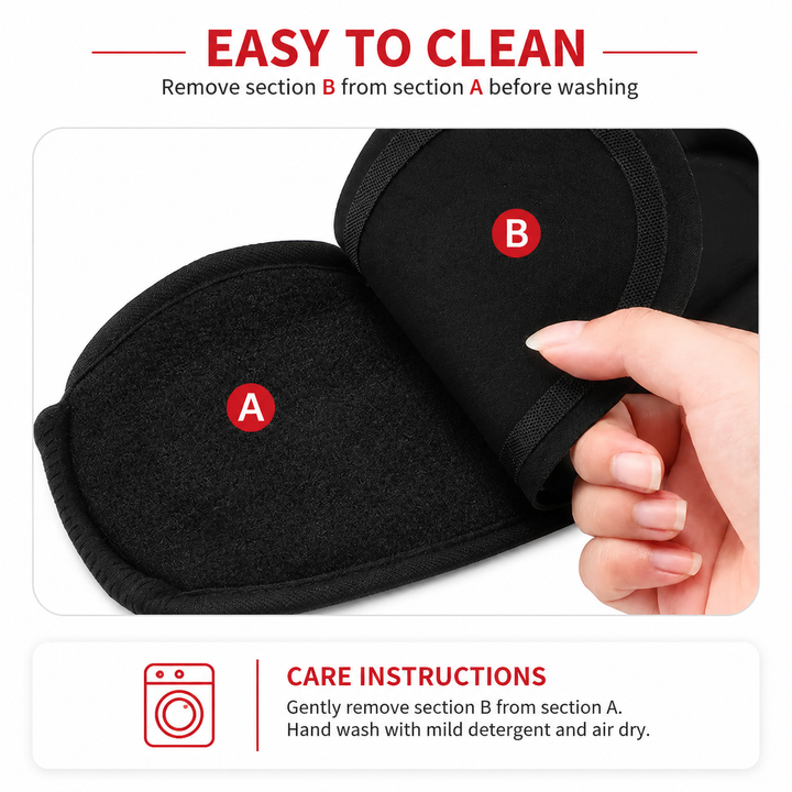 Premium Sleep Headphones Eye Mask Bluetooth 3D Blackout Sleeping Mask Wireless Audio Ultra Thin Speakers Adjustable Fit Travel Sleep Comfort