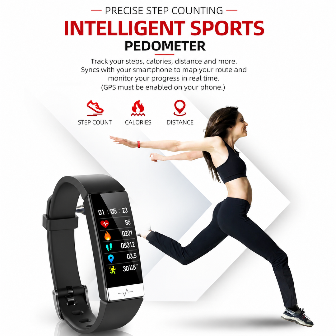 Premium Smart Fitness Tracker ECG HRV Analysis Heart Rate Monitor IP68 Waterproof Smartwatch Sleep Activity Tracker for Android iOS Devices