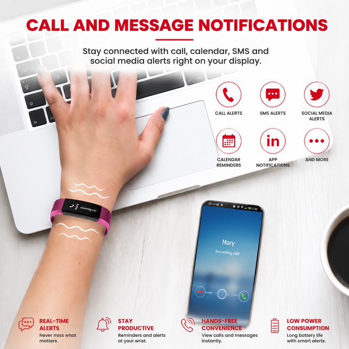 Premium Smart Fitness Tracker ECG HRV Analysis Heart Rate Monitor IP68 Waterproof Smartwatch Sleep Activity Tracker for Android iOS Devices