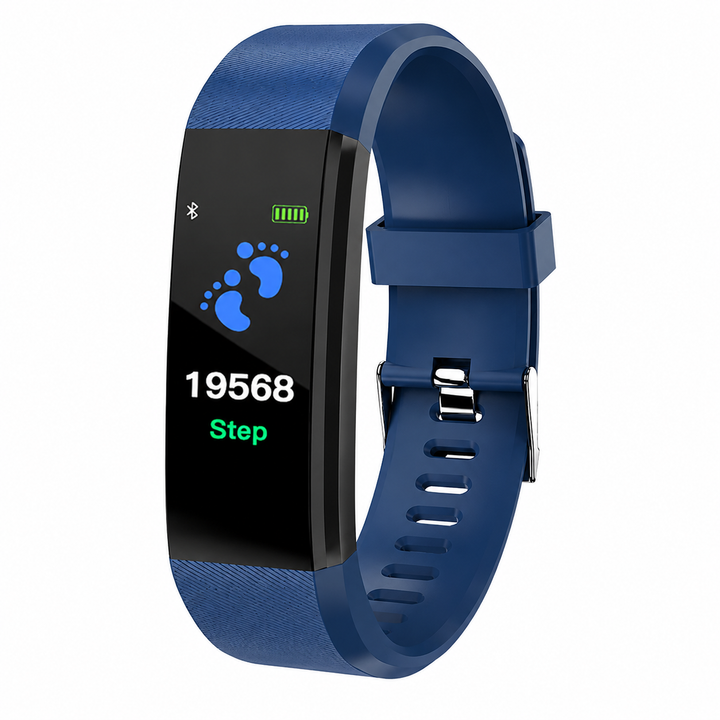Premium Smart Fitness Tracker Heart Rate Blood Pressure Monitor Activity Sleep Tracker Bluetooth IPX7 Waterproof Call SMS Alert Wearable Watch