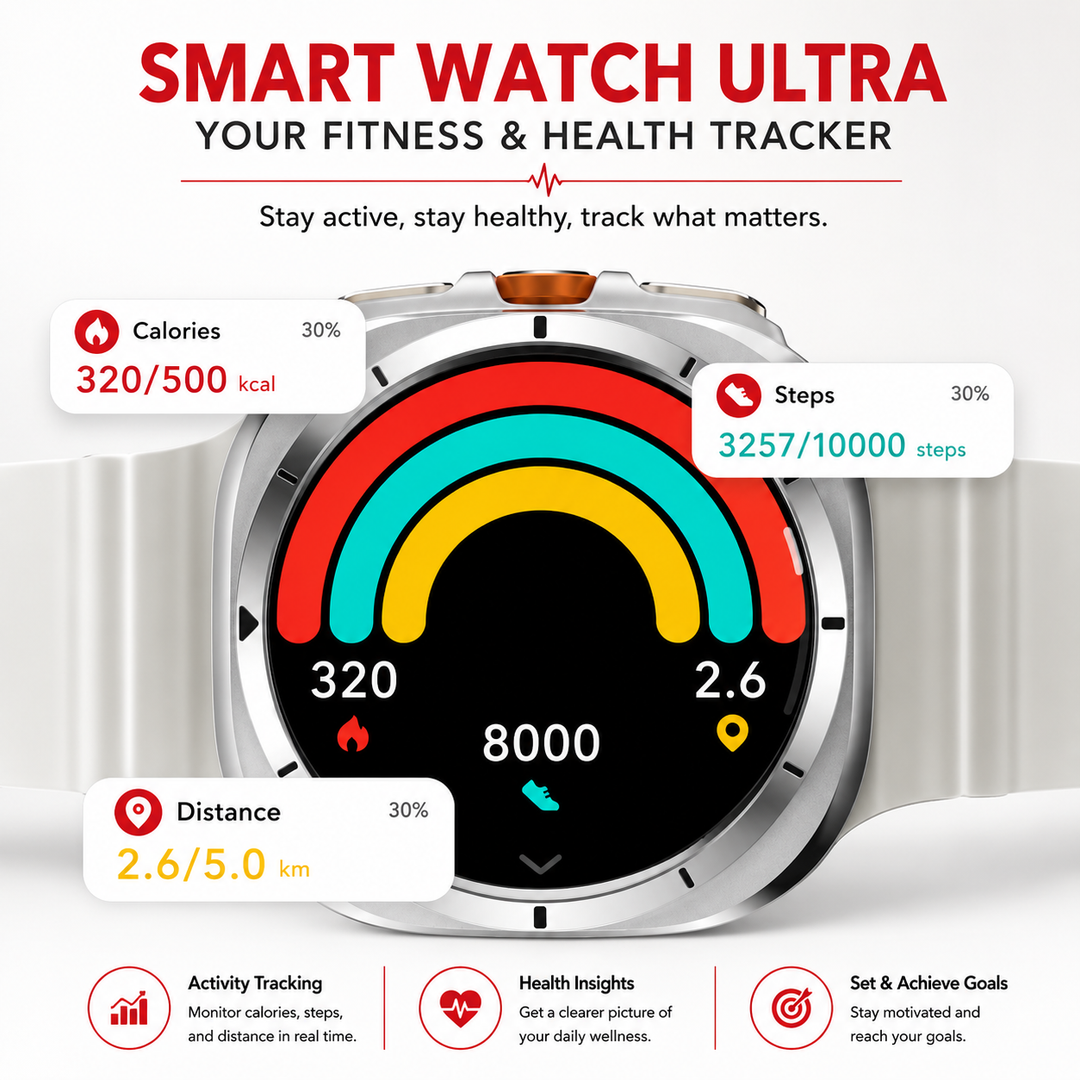 Premium Smartwatch 1.43" AMOLED Display Bluetooth Calling IP68 Waterproof Fitness Tracker Heart Rate SpO2 NFC Multi Sport Modes Compass Voice Assistant Smart Watch Men Women