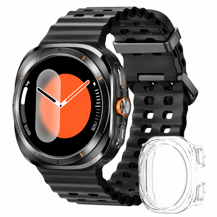 Premium Smartwatch 1.43" AMOLED Display Bluetooth Calling IP68 Waterproof Fitness Tracker Heart Rate SpO2 NFC Multi Sport Modes Compass Voice Assistant Smart Watch Men Women