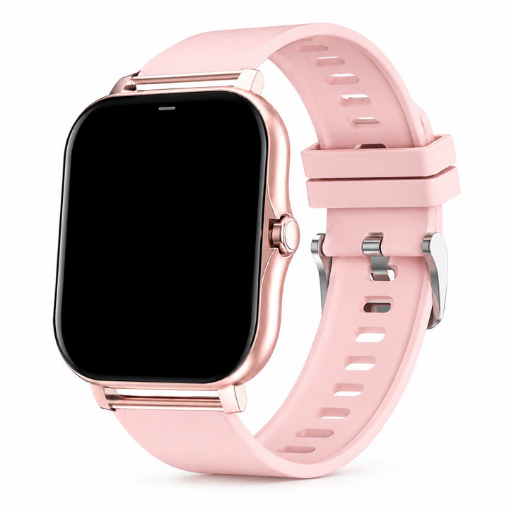 Premium Smartwatch 1.44 Inch Full Touch Bluetooth Calling IP67 Fitness Tracker Heart Rate Monitor Activity Tracker iOS Android Custom Dial Watch