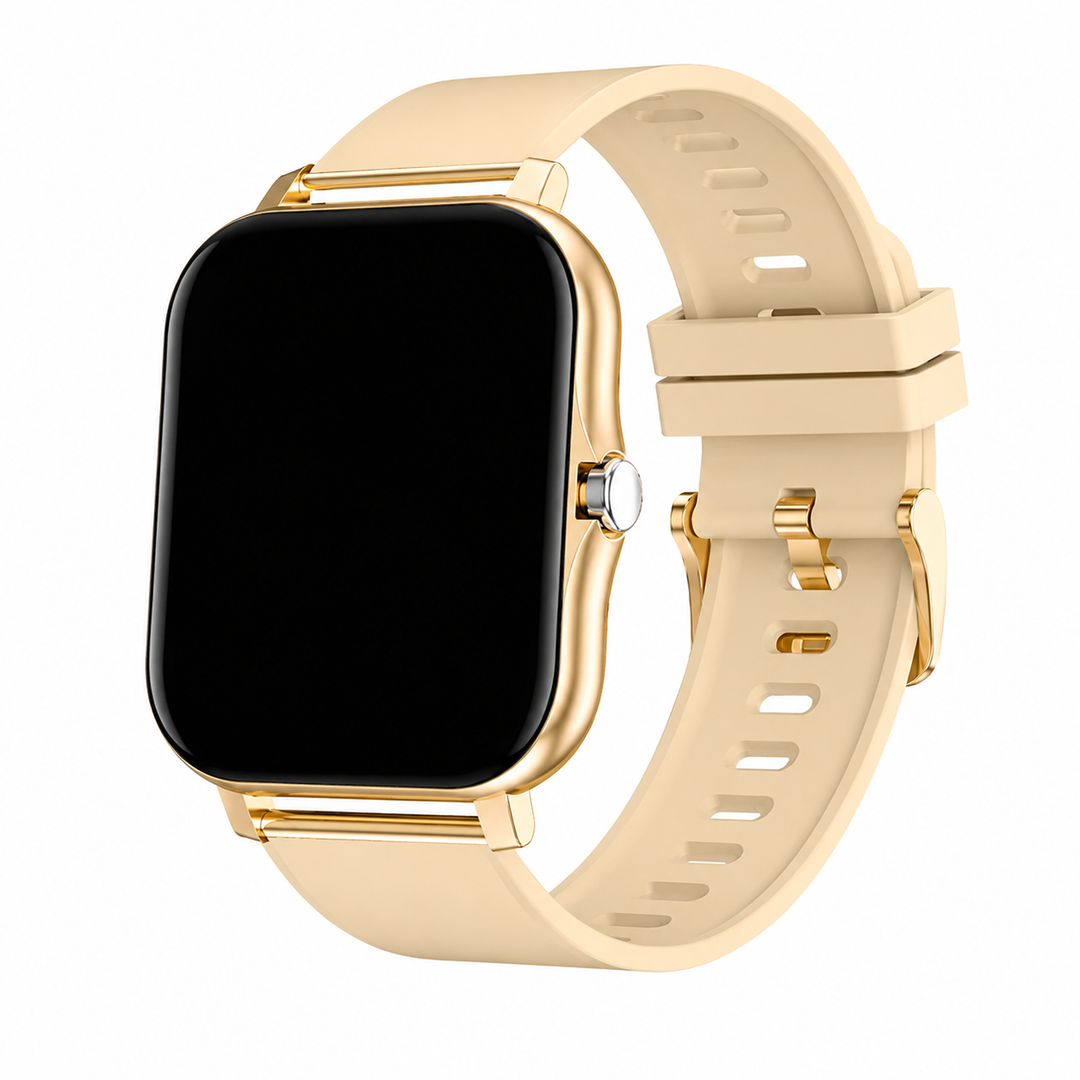 Premium Smartwatch Android OS 1.44" Full Touch Color Screen Bluetooth Calling Custom Dial Fitness Tracker Smart Watch for Men Women IP67 Water Resistant