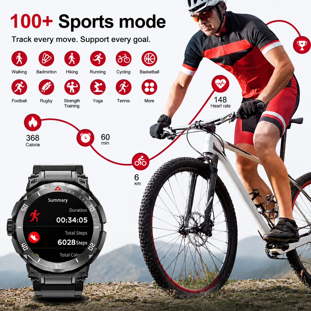 Premium Smartwatch NFC Bluetooth TWS Headset Fitness Tracker Sports Modes Sleep Monitor Camera Control Music Control Waterproof Android iOS Smart Watch