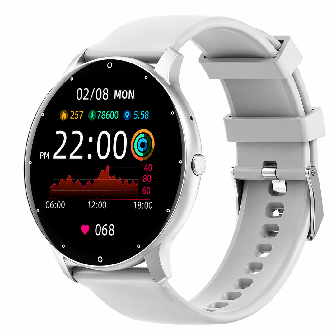 Premium Smartwatch with Bluetooth Calling Heart Rate Sleep Monitor 1.39 Inch HD Display IP67 Waterproof Fitness Tracker Android iOS Compatible Smart Watch