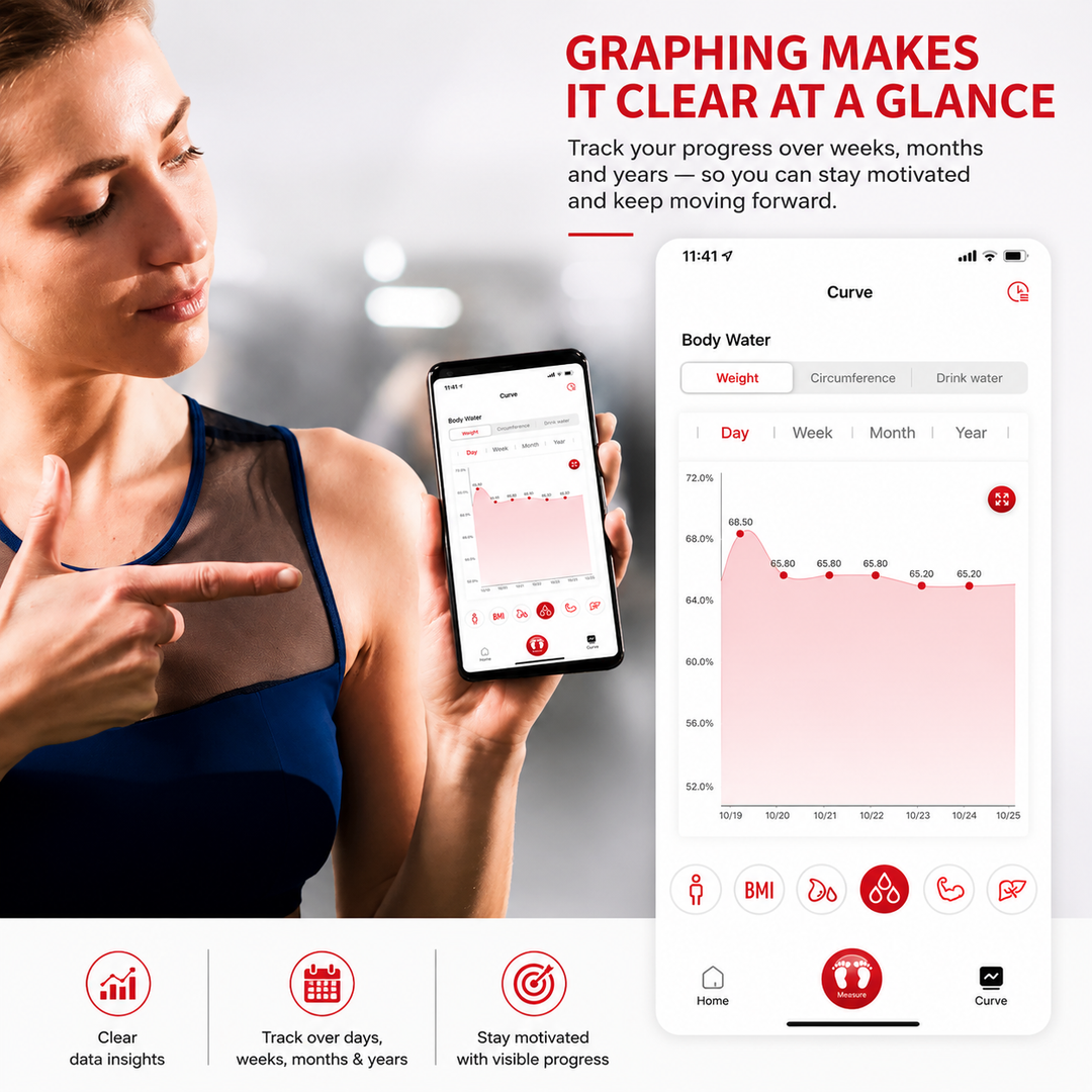 Premium Solar Digital Body Weight Scale Smart Bathroom Scale Body Fat Monitor Bioimpedance Analysis BMI Tracker App Sync Health Metrics Monitor