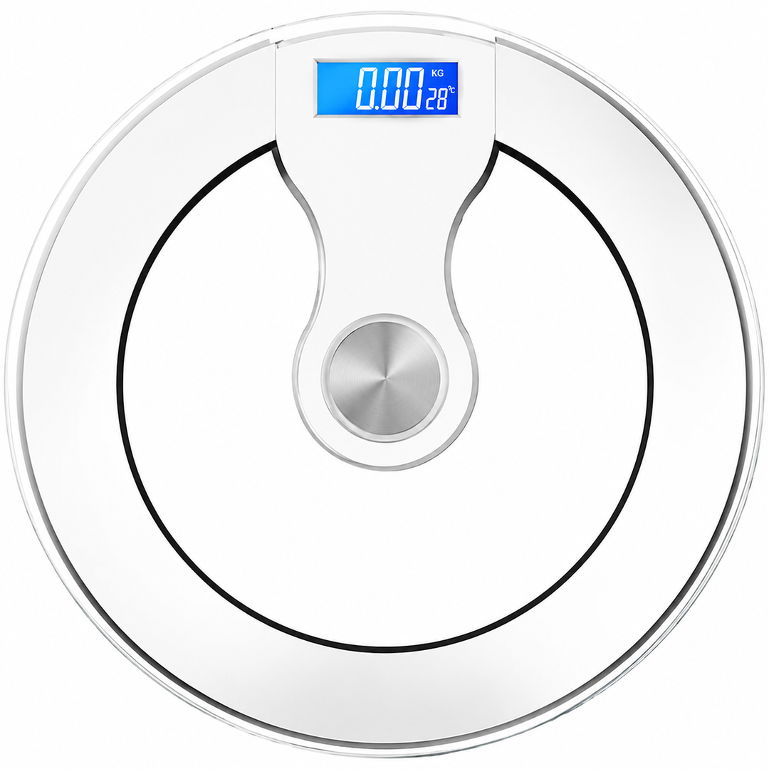 Premium Solar Digital Body Weight Scale Smart Bathroom Scale Body Fat Monitor Bioimpedance Analysis BMI Tracker App Sync Health Metrics Monitor