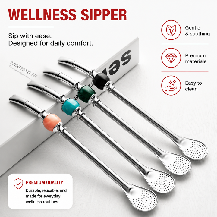 Premium Stainless Steel Bombilla Straw Set Reusable Yerba Mate Filter Straws with Cleaning Brushes Eco Friendly Metal Drinking Straws with Built In Filter Spoon