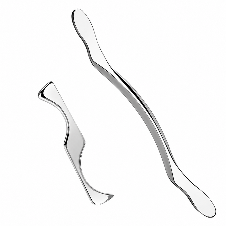 Premium Stainless Steel Gua Sha Massage Tool Set IASTM Body Scraper Myofascial Release Tool Muscle Pain Relief Deep Tissue Massage Scraping Tool