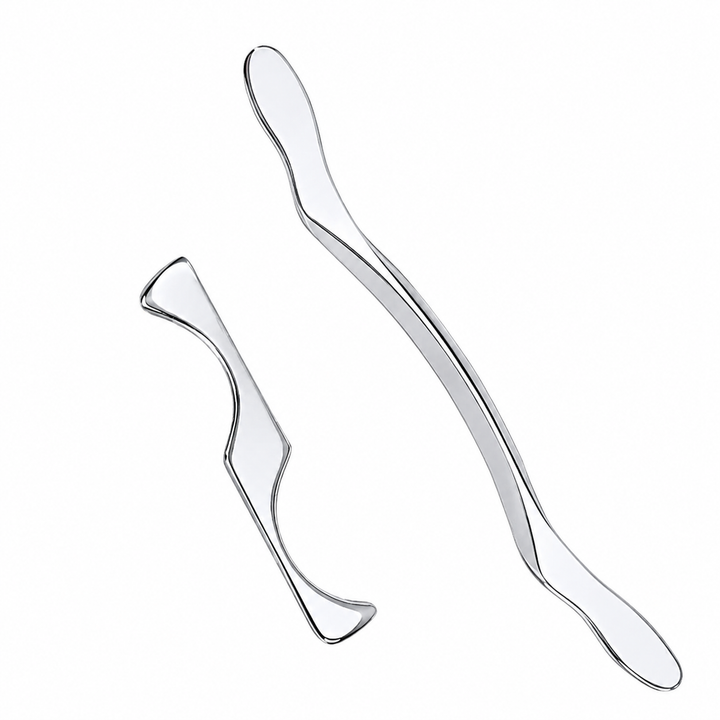 Premium Stainless Steel Gua Sha Tool IASTM Scraper Body Massager Deep Tissue Ergonomic Manual Massage Tool Set 1 2 4 5 7 Pieces Portable Body Recovery Device
