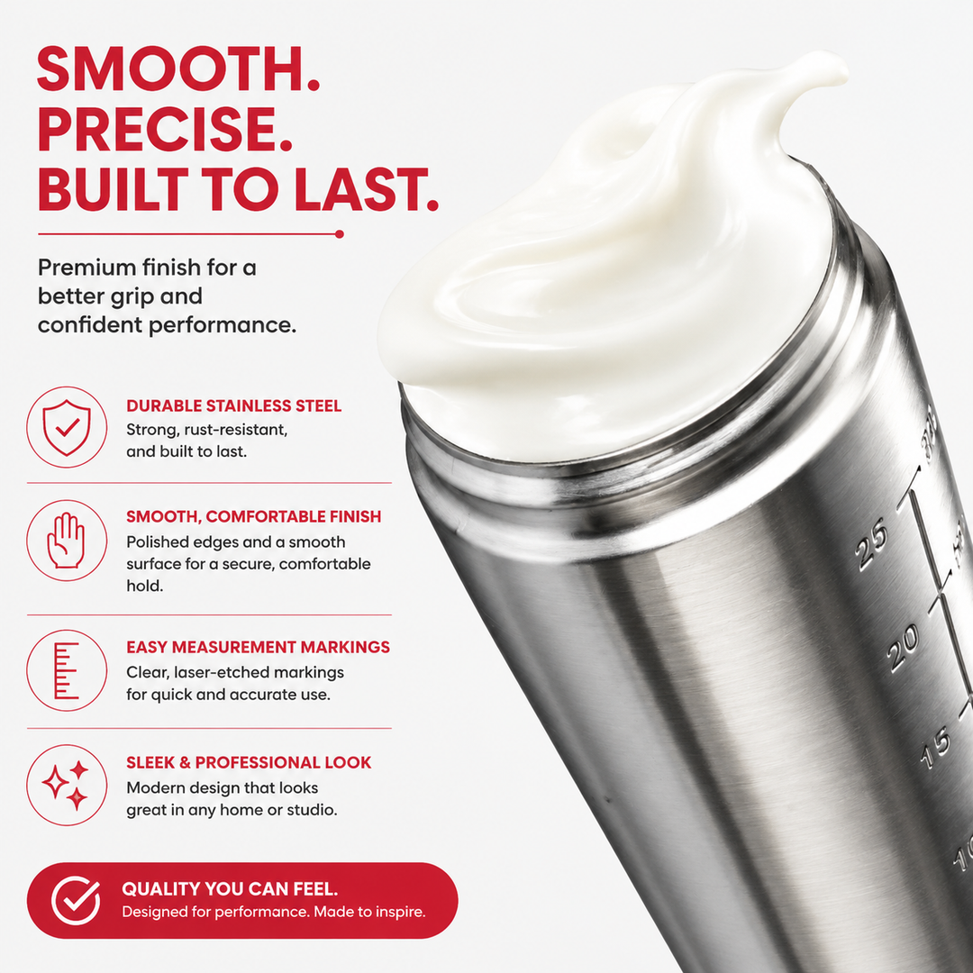 Premium Stainless Steel Shaker Bottle 500ML 750ML Protein Mixer Leak Proof Gym Fitness Cup Steel Ball Smooth Mixing Sports Drink Bottle Portable Daily Use