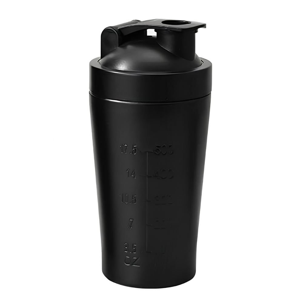 Premium Stainless Steel Shaker Bottle 500ML 750ML Protein Mixer Leak Proof Gym Fitness Cup Steel Ball Smooth Mixing Sports Drink Bottle Portable Daily Use