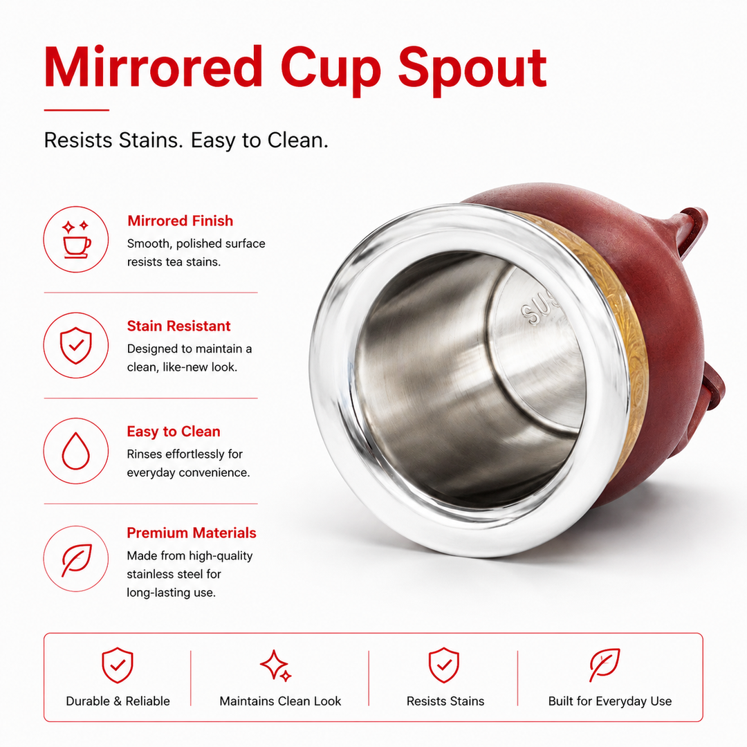 Premium Stainless Steel Yerba Mate Gourd Set Gold Mate Cup with Bombilla Straw and Cleaning Brush Reusable Metal Mate Drinking Set Traditional Yerba Mate Cup