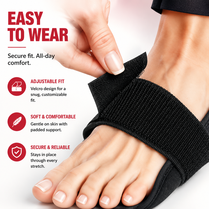 Premium Stretching Strap Yoga Band Adjustable Foot Stretch Strap Open Back Design Flexibility Trainer Legs Calves Yoga Pilates Home Gym Travel Fitness Tool