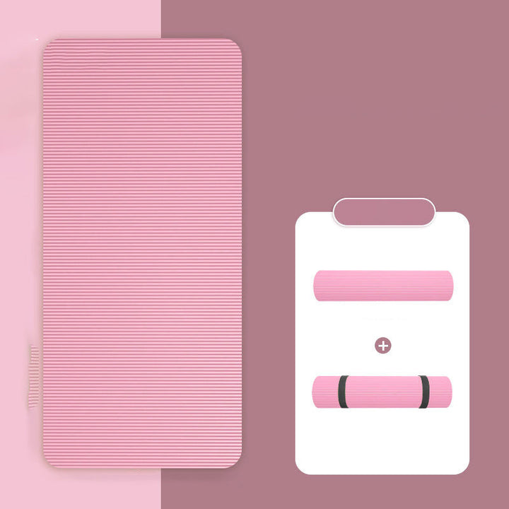 Premium Super Long Yoga Mat 2M Extra Large High Density 15mm Thick Exercise Mat Pilates Fitness Anti Skid Waterproof Non Toxic with Carry Bag