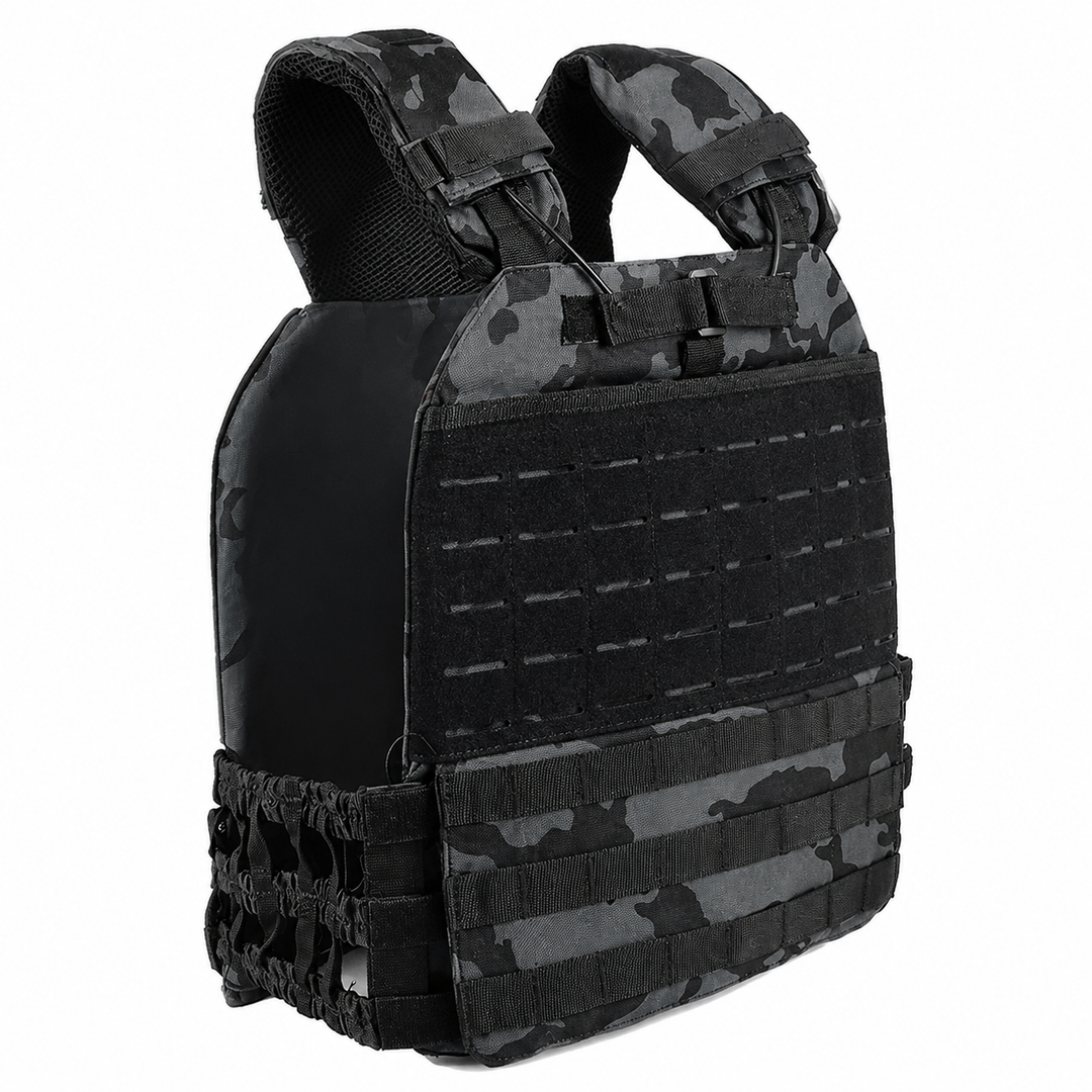 Premium Tactical Hunting Vest Camouflage 900D Weighted Plate Carrier Adjustable Fitness Combat Training Vest Outdoor Strength Endurance Gear Men