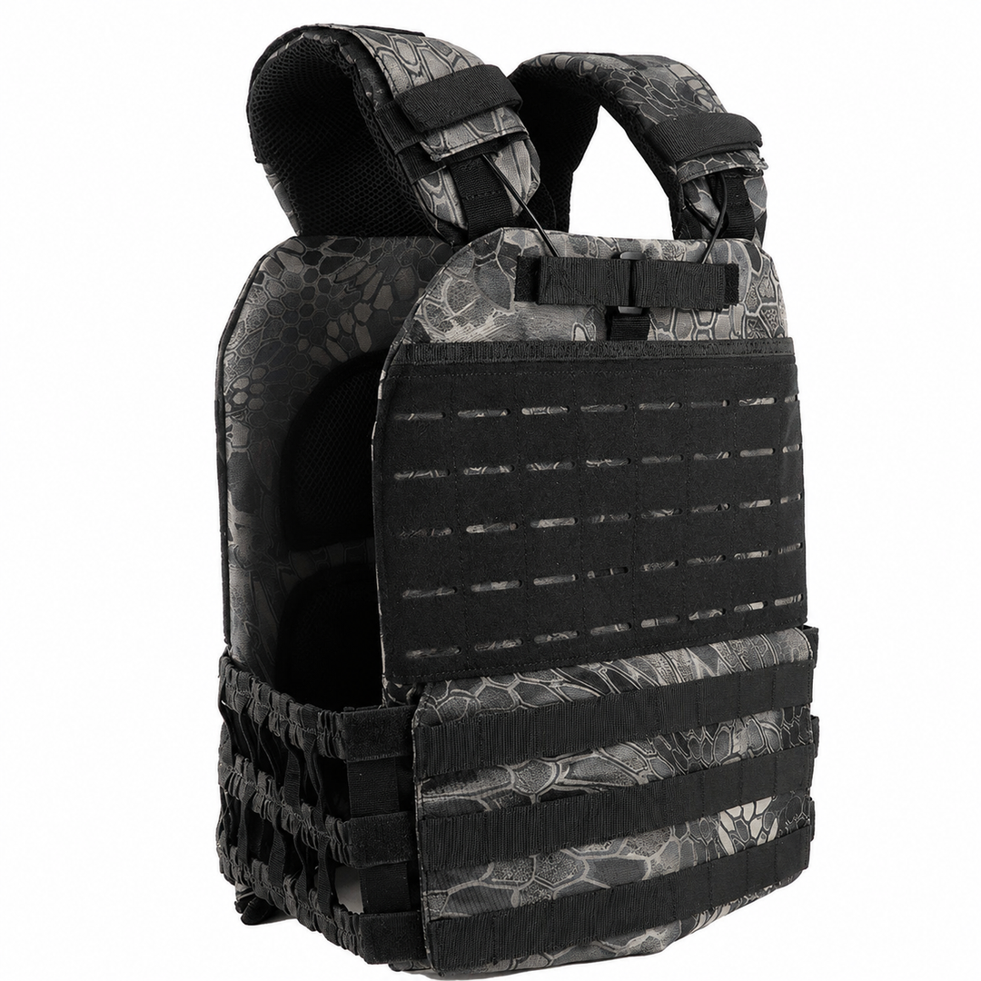 Premium Tactical Hunting Vest Camouflage 900D Weighted Plate Carrier Adjustable Fitness Combat Training Vest Outdoor Strength Endurance Gear Men