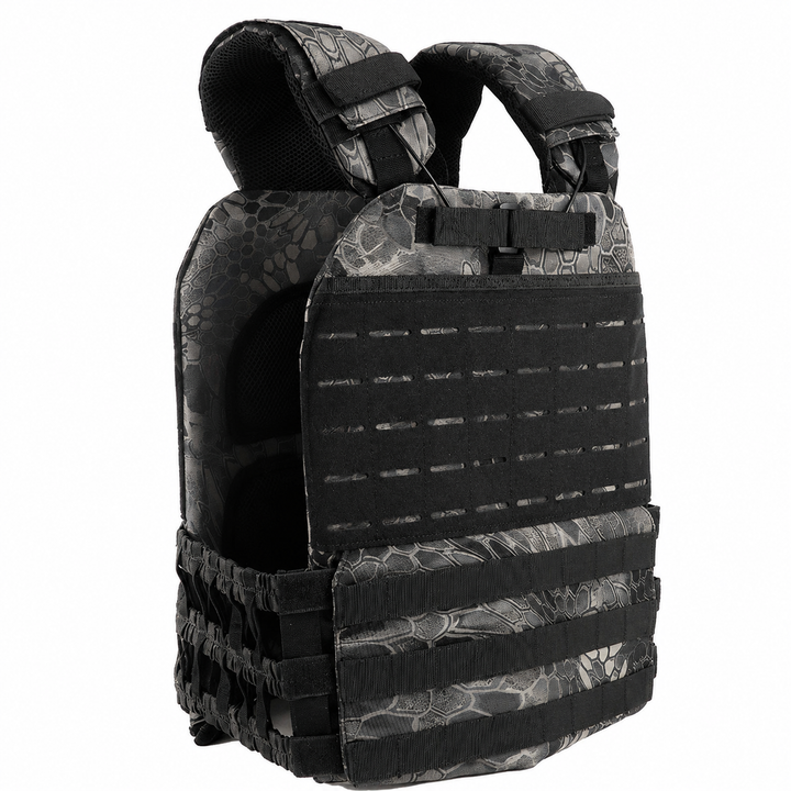 Premium Tactical Hunting Vest Camouflage 900D Weighted Plate Carrier Adjustable Fitness Combat Training Vest Outdoor Strength Endurance Gear Men