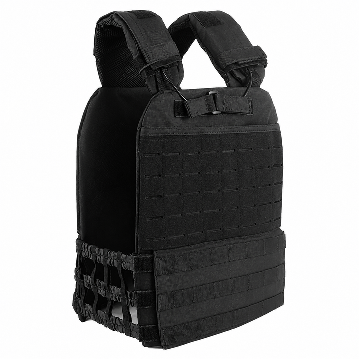 Premium Tactical Hunting Vest Camouflage 900D Weighted Plate Carrier Adjustable Fitness Combat Training Vest Outdoor Strength Endurance Gear Men