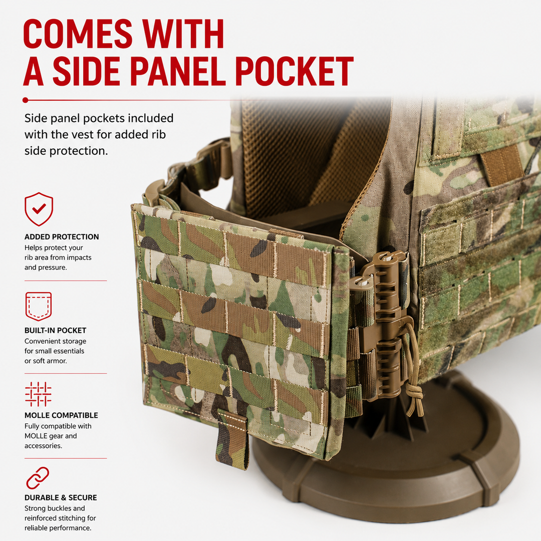 Premium Tactical Plate Carrier Vest K19 MOLLE Hunting Vest Quick Release Adjustable Cummerbund Airsoft Combat Gear SAPI ESAPI Compatible Vest