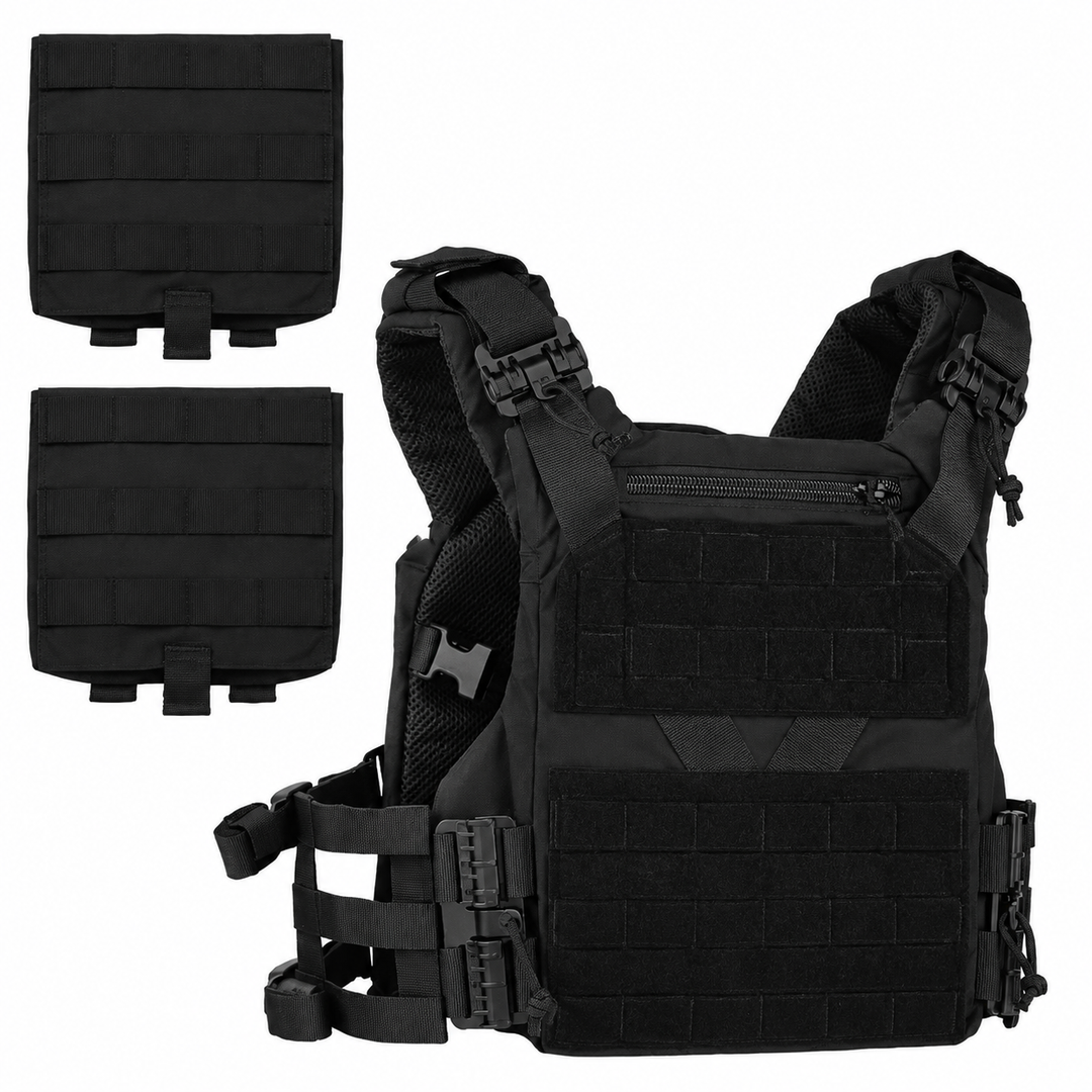 Premium Tactical Plate Carrier Vest K19 MOLLE Hunting Vest Quick Release Adjustable Cummerbund Airsoft Combat Gear SAPI ESAPI Compatible Vest