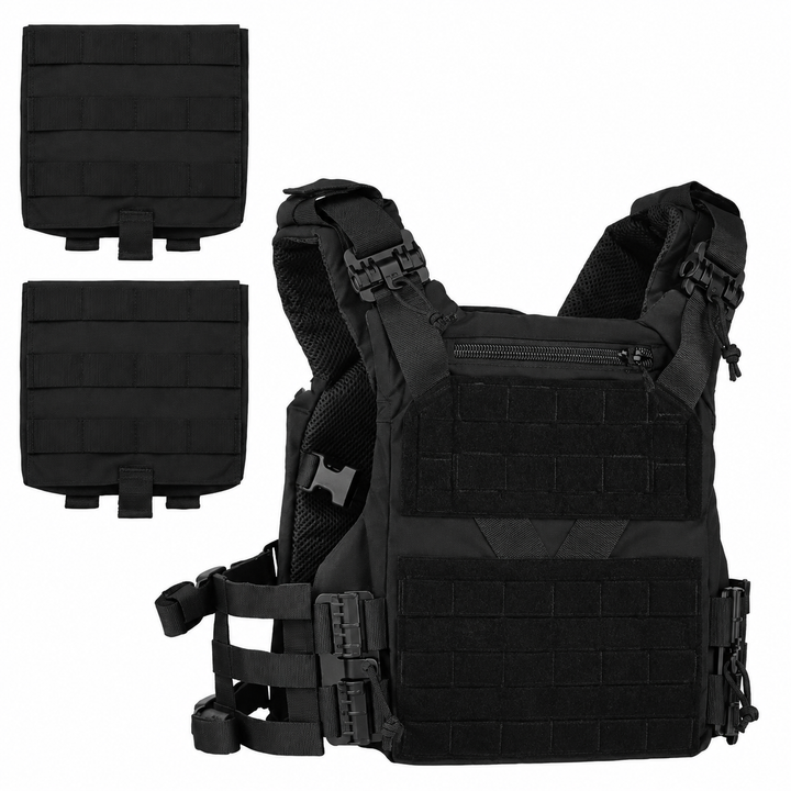 Premium Tactical Plate Carrier Vest K19 MOLLE Hunting Vest Quick Release Adjustable Cummerbund Airsoft Combat Gear SAPI ESAPI Compatible Vest