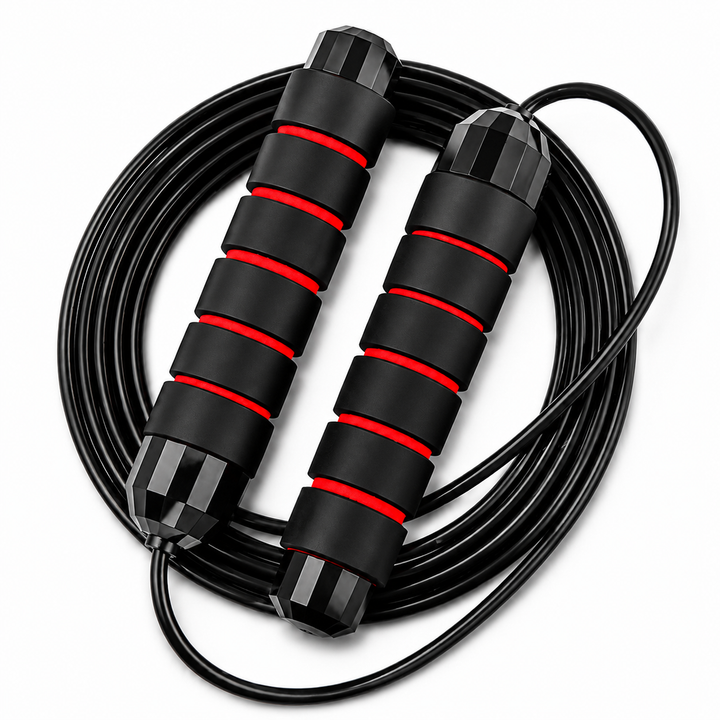 Premium Tangle-Free Jump Rope Adjustable 3m Speed Skipping Rope Ball Bearings Steel Wire PVC Coated Non Slip EVA Handles Gym Cardio Boxing Fitness