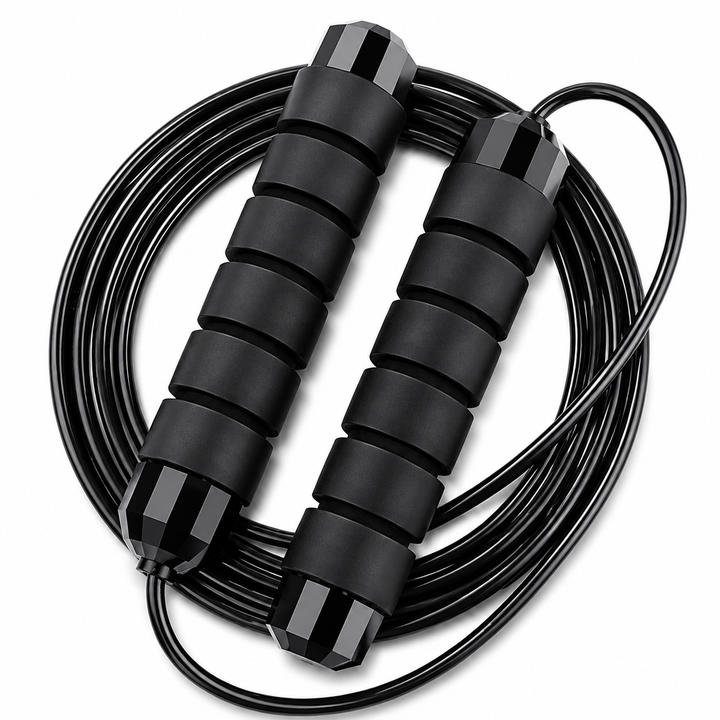 Premium Tangle-Free Jump Rope Adjustable 3m Speed Skipping Rope Ball Bearings Steel Wire PVC Coated Non Slip EVA Handles Gym Cardio Boxing Fitness